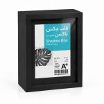 قاب عکس باکسی ۲در۴ مشکی عمق دار آسان بازشو با عمق ۳.۵ سانت تولید قاب عکس ۲۴