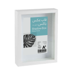 قاب عکس باکسی 2در3 سفید (عمق دار)