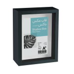 قاب عکس باکسی 2در4 مشکی (عمق دار)