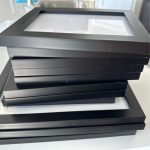 قاب عکس اندازه 25x25 مدل 2 در 2 مشکی - Image 2