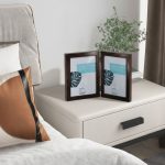 قاب عکس کتابی 2 تکه تاشو قهوه ای مسی (تیره) - Image 2
