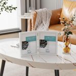 قاب عکس کتابی 2 تکه تاشو سفید - Image 2
