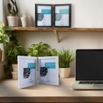 قاب عکس کتابی 2 تکه تاشو سفید - Image 3
