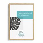 قاب عکس مدل 1در1 خودرنگ نمای روبرو